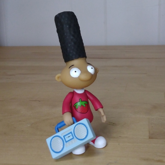 Nickelodeon Hey Arnold Gerald Action Figure Strawberry Shirt Hot Topic Exclusive - Picture 5 of 7